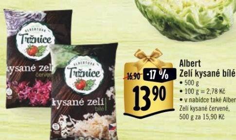 Zelí bílé kysanéAlbert