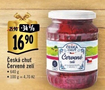 Zelí sterilované červené Česká chuť