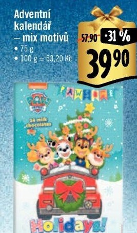 Adventní kalendář