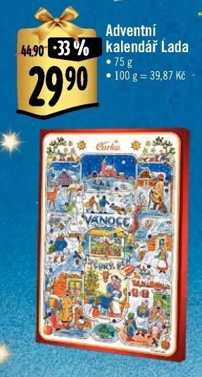 Adventní kalendář Carla