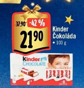 Čokoládky Kinder
