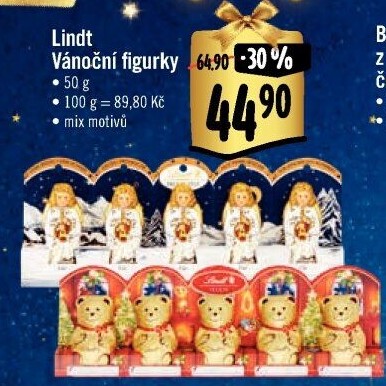 Čokoládové figurky Lindt