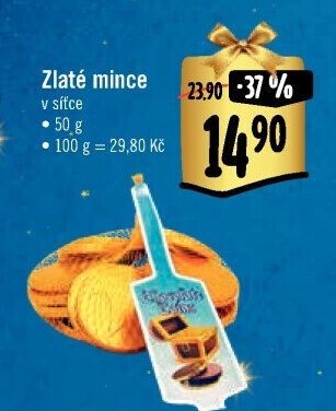 Čokoládové mince