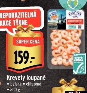 Krevety loupané Albert