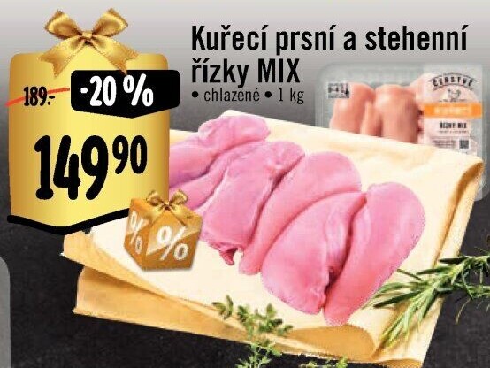 Kuřecí řízky mix Albert