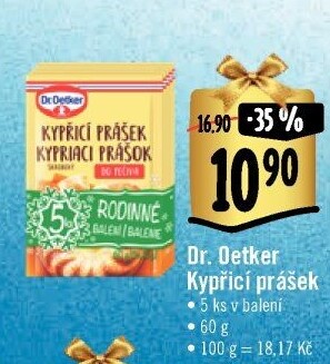 Kypřicí prášek Dr. Oetker