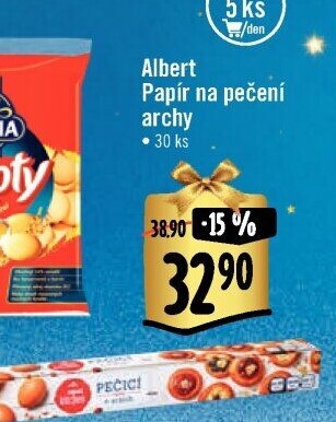 Papír na pečení Albert