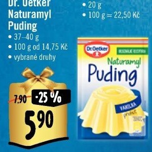 Pudink Naturamyl Dr. Oetker