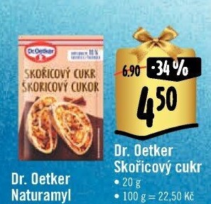 Skořicový cukr Dr. Oetker
