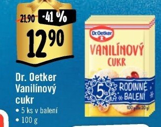 Vanilínový cukr Dr. Oetker