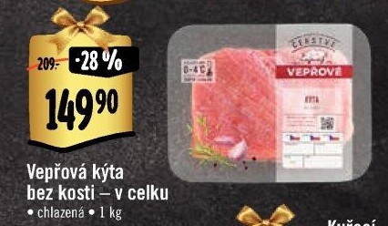 Vepřová kýta bez kosti Albert