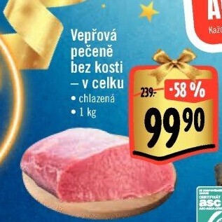 Vepřová pečeně bez kosti