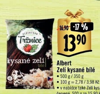 Zelí bílé kysanéAlbert