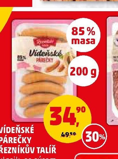 Vídeňské párečky 200 g