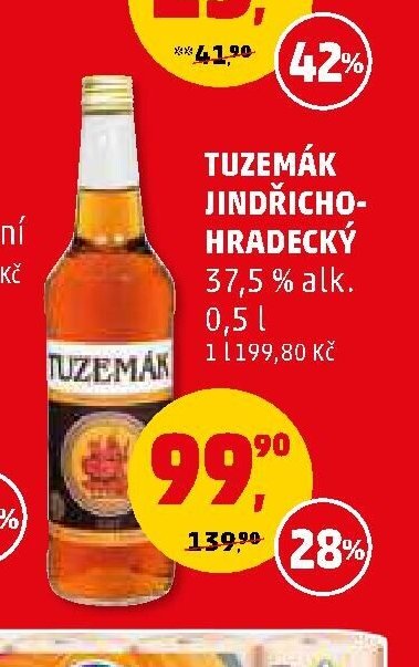 Tuzemák Jindřichohradecký 0,5 l