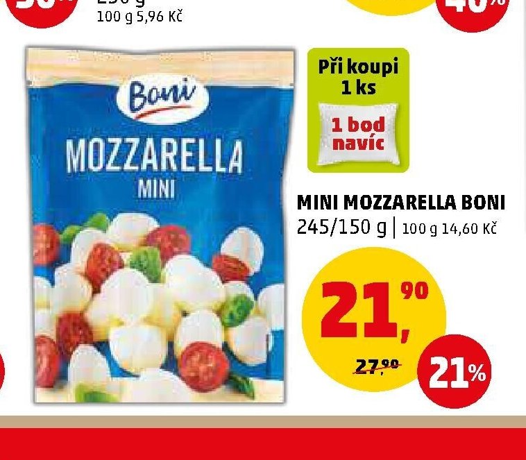 Mini mozzarella Boni