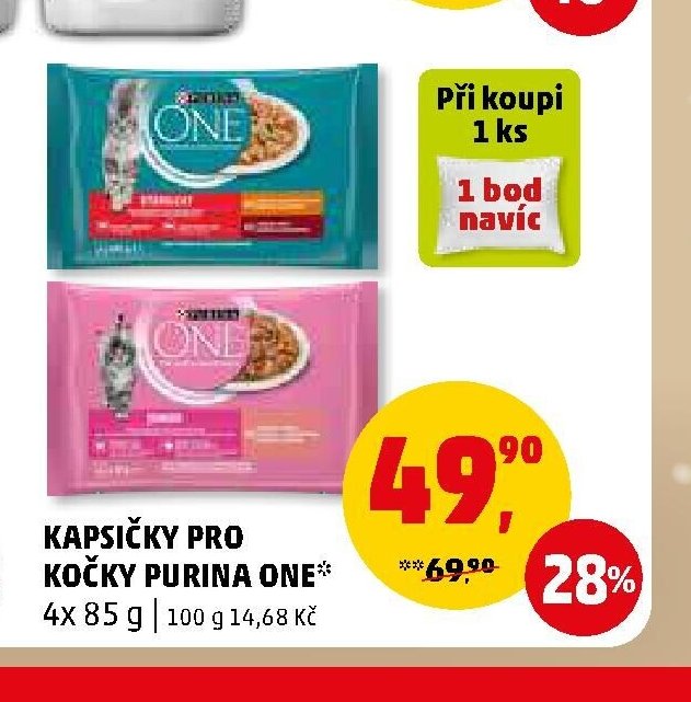 KAPSIČKY PRO KOČKY PURINA ONE