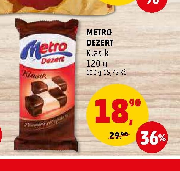 METRO DEZERT Klasik