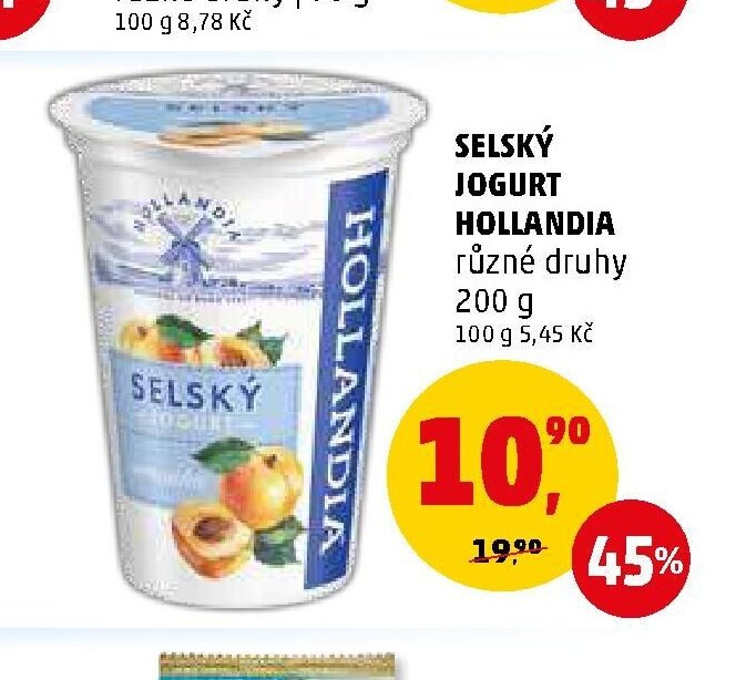 Selský jogurt Hollandia