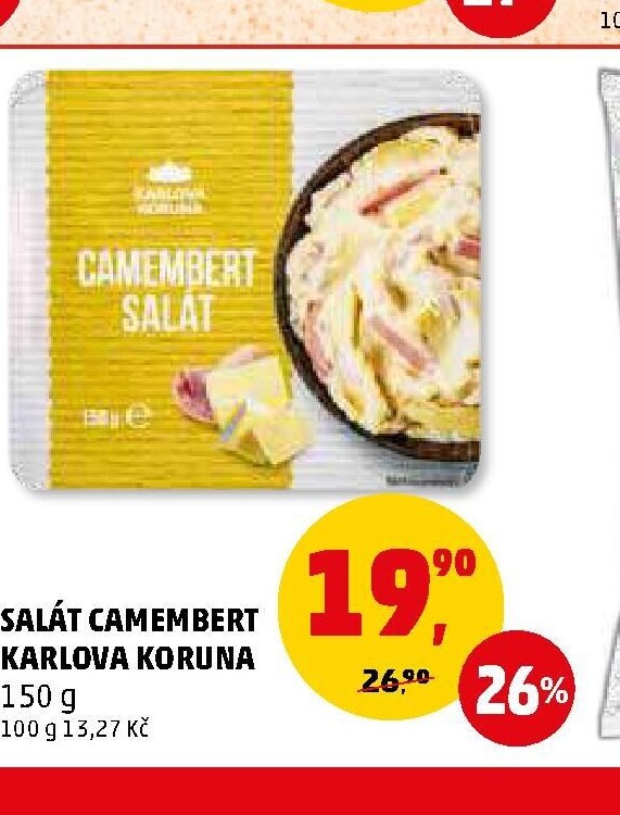 SALÁT CAMEMBERT KARLOVA KORUNA 150 g
