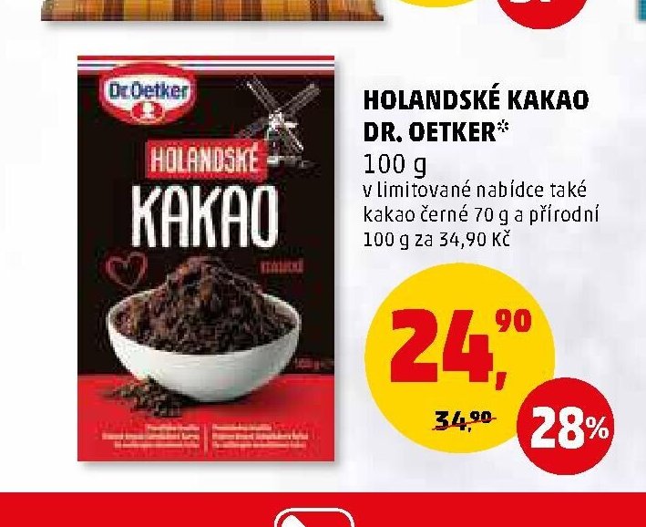 HOLANDSKÉ KAKAO DR. OETKER