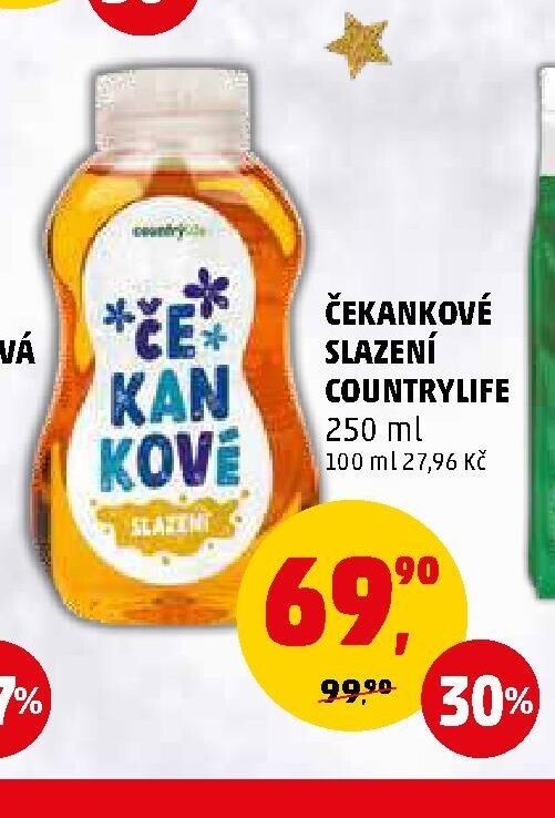Čekankové slazení Countrylife
