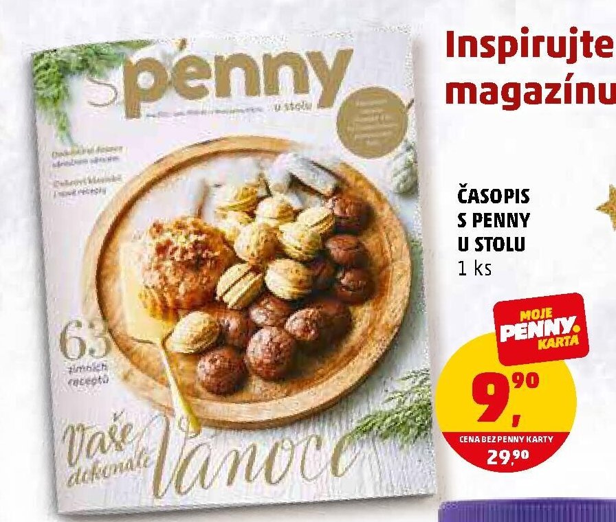 ČASOPIS S PENNY U STOLU