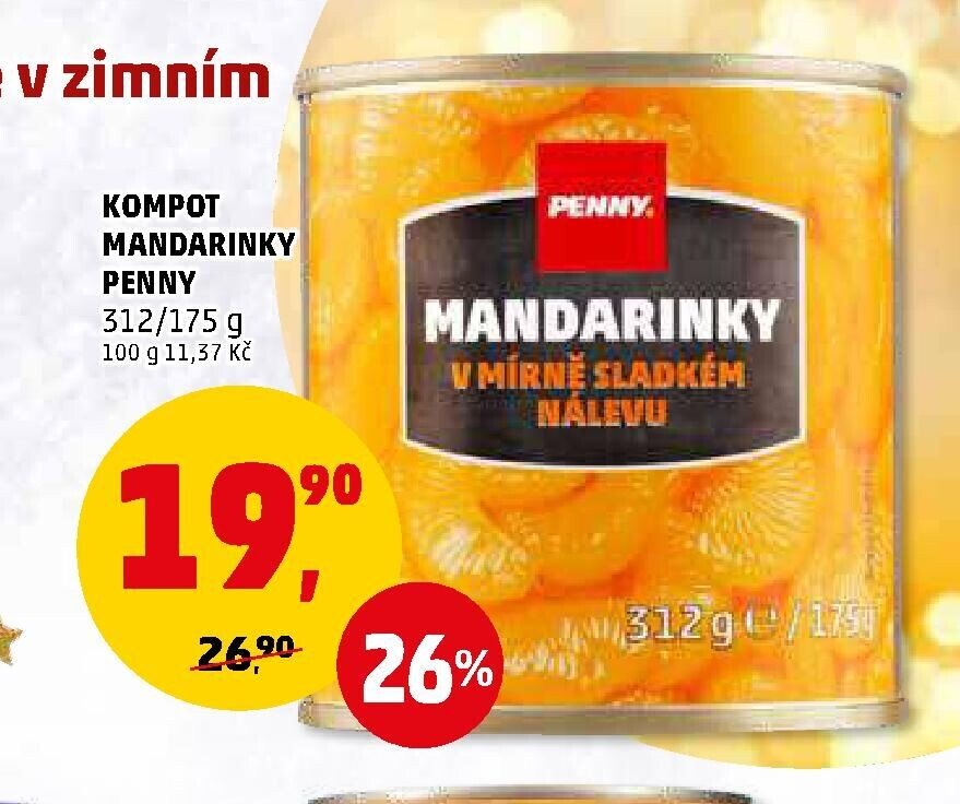 KOMPOT MANDARINKY PENNY