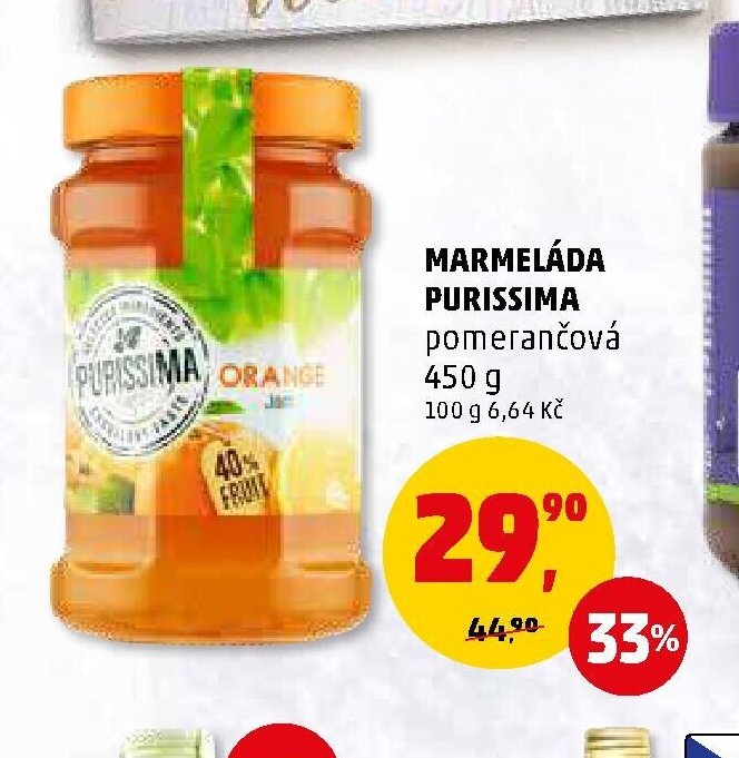 MARMELÁDA PURISSIMA pomerančová