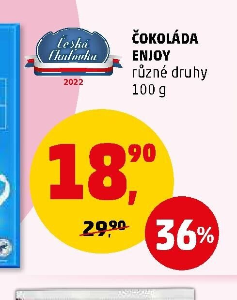Čokoláda Enjoy