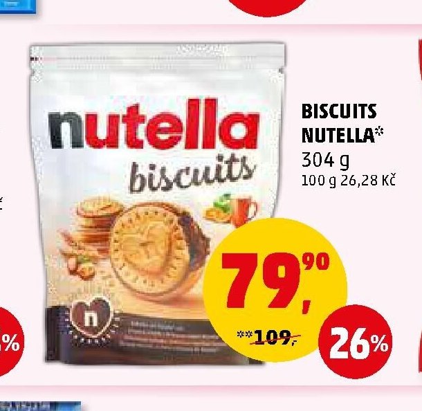 Biscuits Nutella