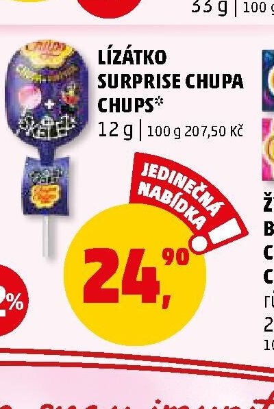 Lízátko Surprise Chupa Chups