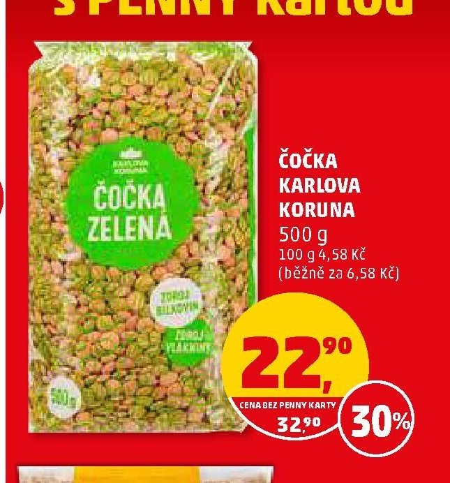 Čočka Karlova koruna