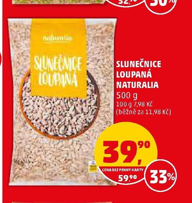 Slunečnice loupaná Naturalia