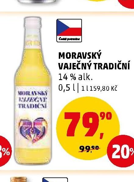 Moravský vaječný tradiční 0,5 l