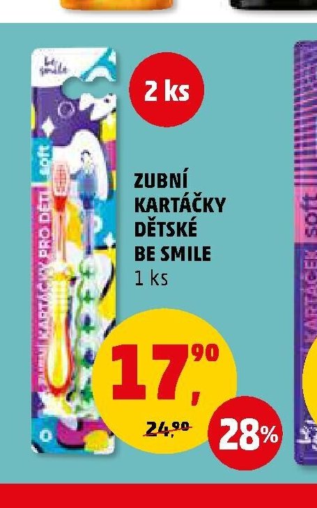 Zubní kartáček dětský Be Smile
