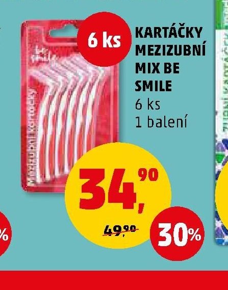 Kartáčky mezizubní mix Be Smile