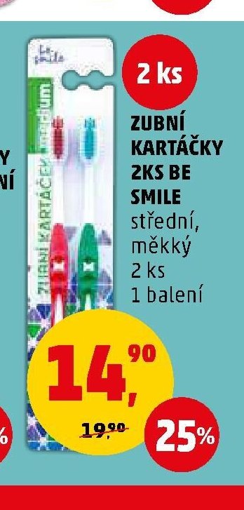 Zubní kartáčky Be Smile