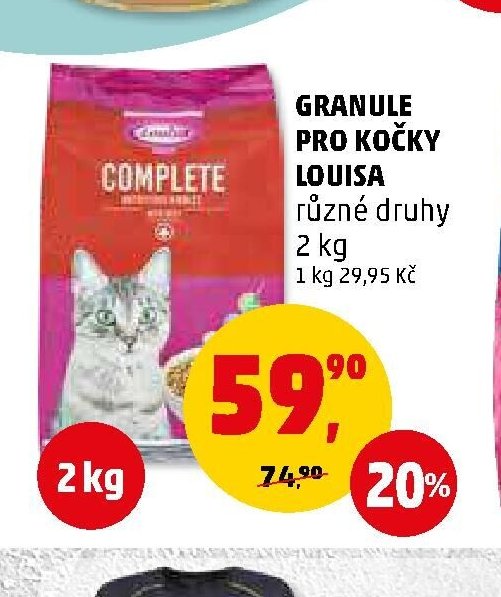 GRANULE PRO KOČKY LOUISA