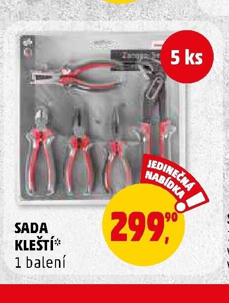 SADA KLEŠTÍ