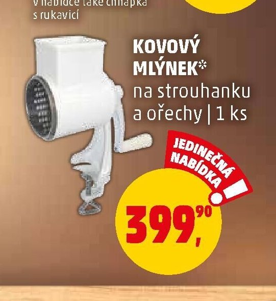 KOVOVÝ MLÝNEK