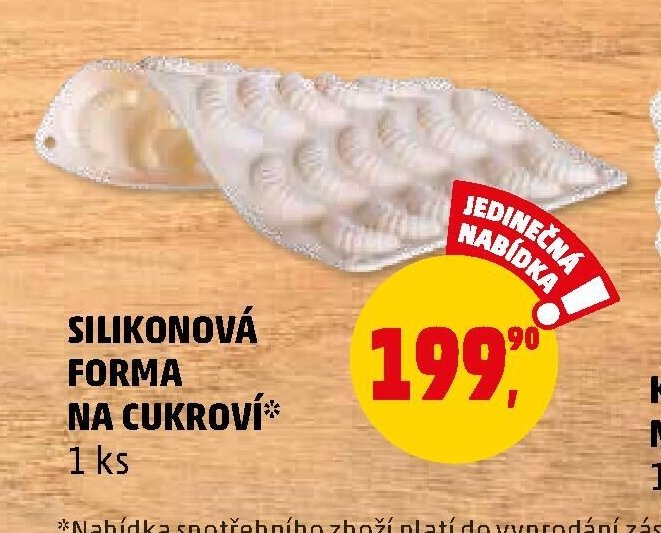 SILIKONOVÁ FORMA NA CUKROVÍ