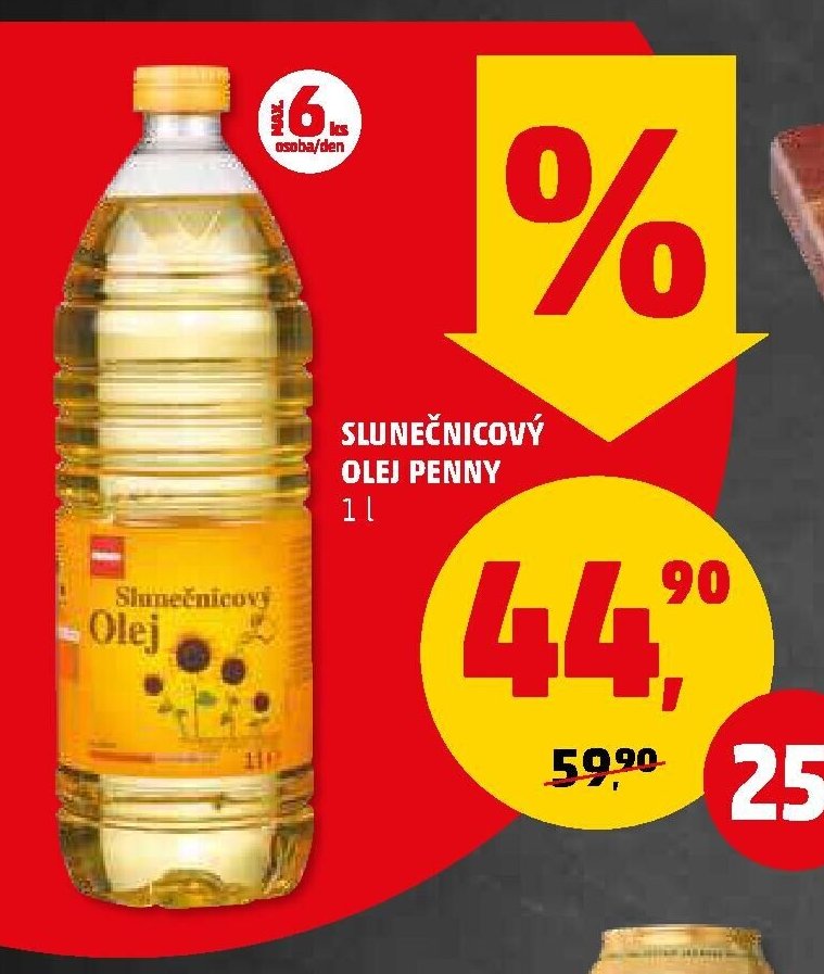 Slunečnicový olej Penny