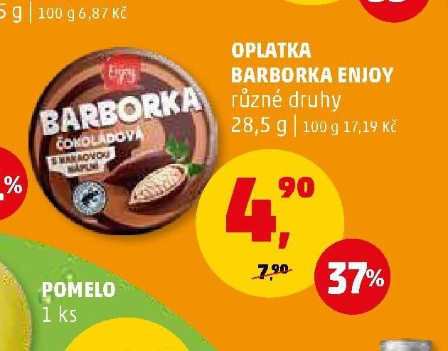 OPLATKA BARBORKA ENJOY
