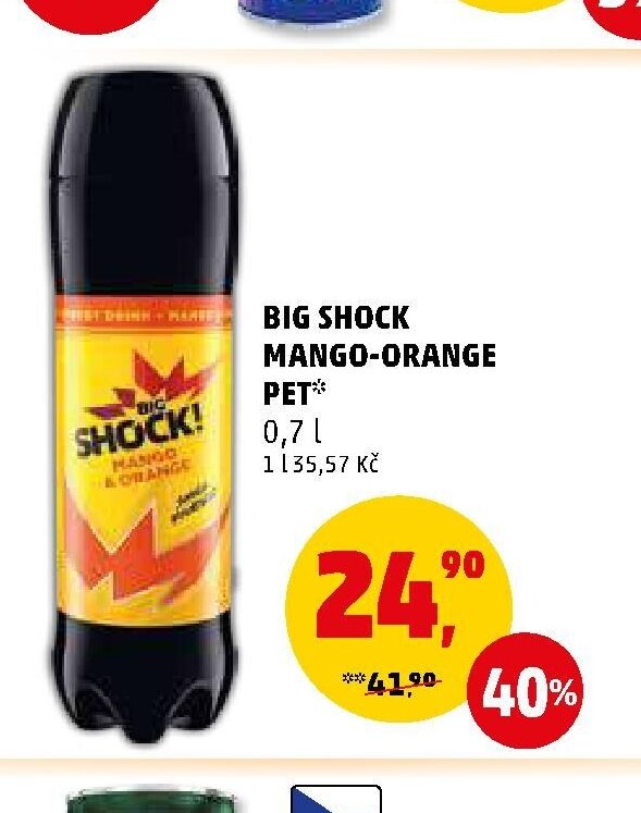 BIG SHOCK MANGO-ORANGE PET