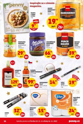 akční leták Penny Market 10.11.2022-16.11.2022
