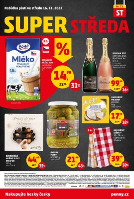 akční leták Penny Market 10.11.2022-16.11.2022