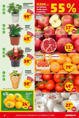 akční leták Penny Market 10.11.2022-16.11.2022