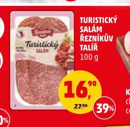 TURISTICKÝ SALÁM ŘEZNÍKŮV TALÍŘ 100 g