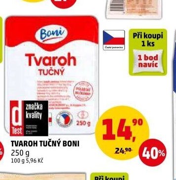 TVAROH TUČNÝ BONI